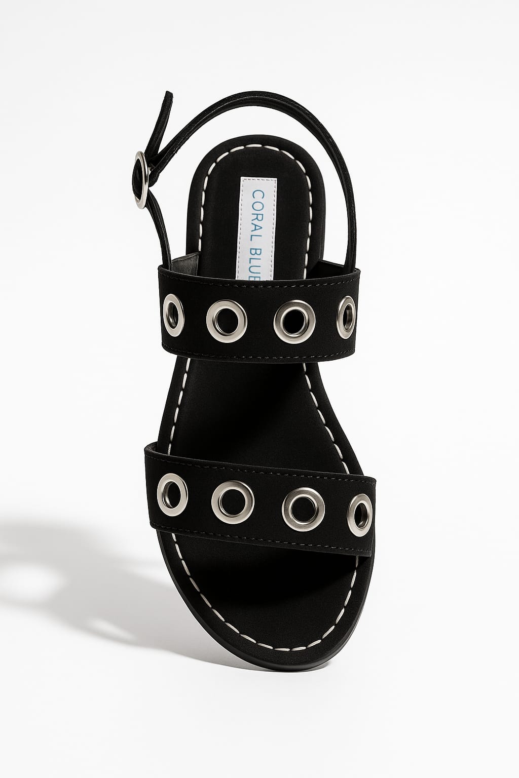 Sandalias Coral Blue Negro Metedera - Image 2