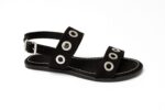 Sandalias Coral Blue Negro Metedera
