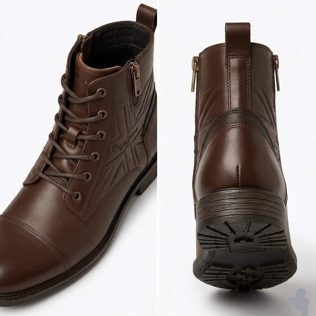 Pepe Jeans London Botas Café - Image 2