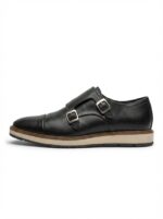 Zapato Elemento Uomo Piel Negro