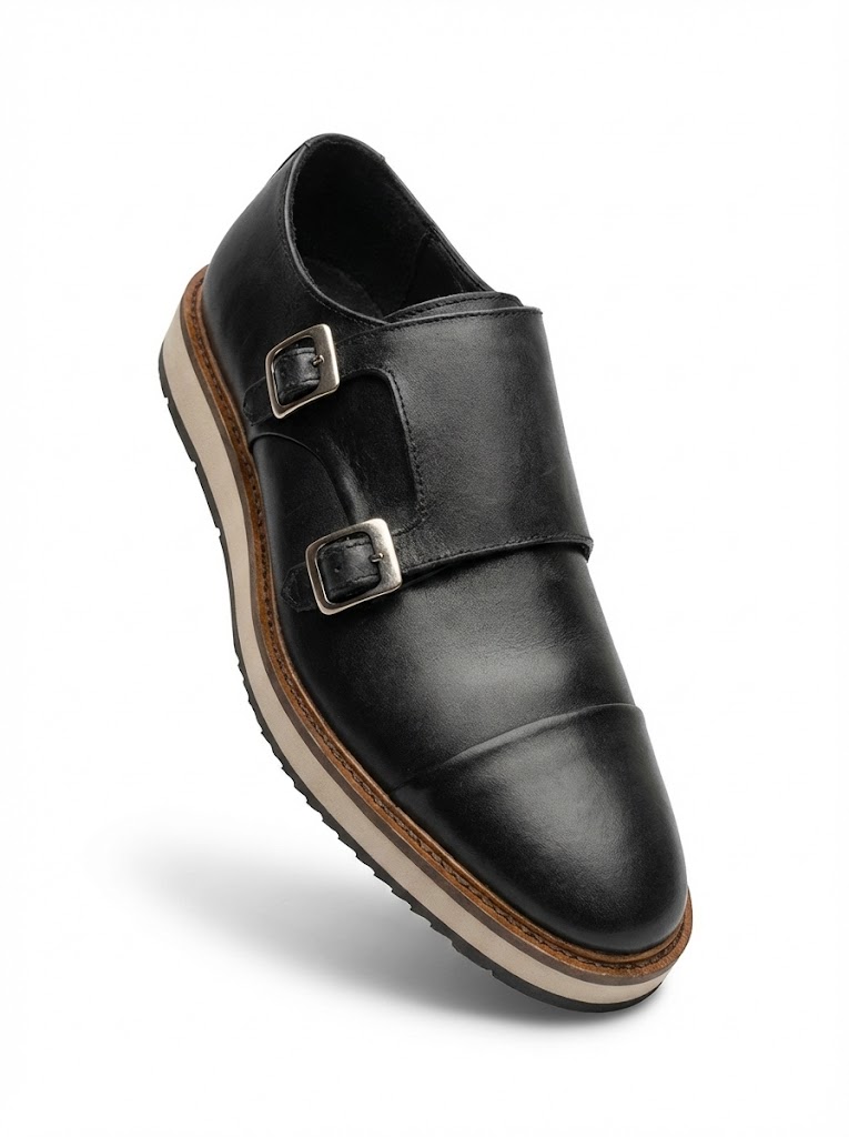 Zapato Elemento Uomo Piel Negro - Image 2