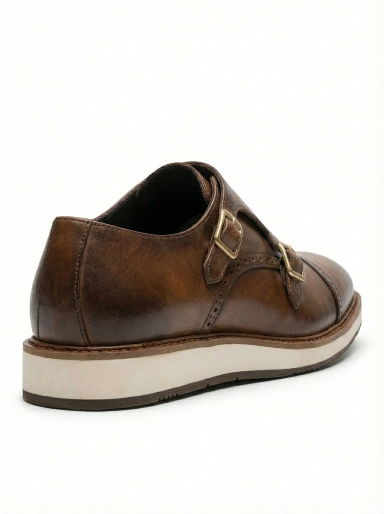 Zapato Elemento Uomo Piel Café - Image 2