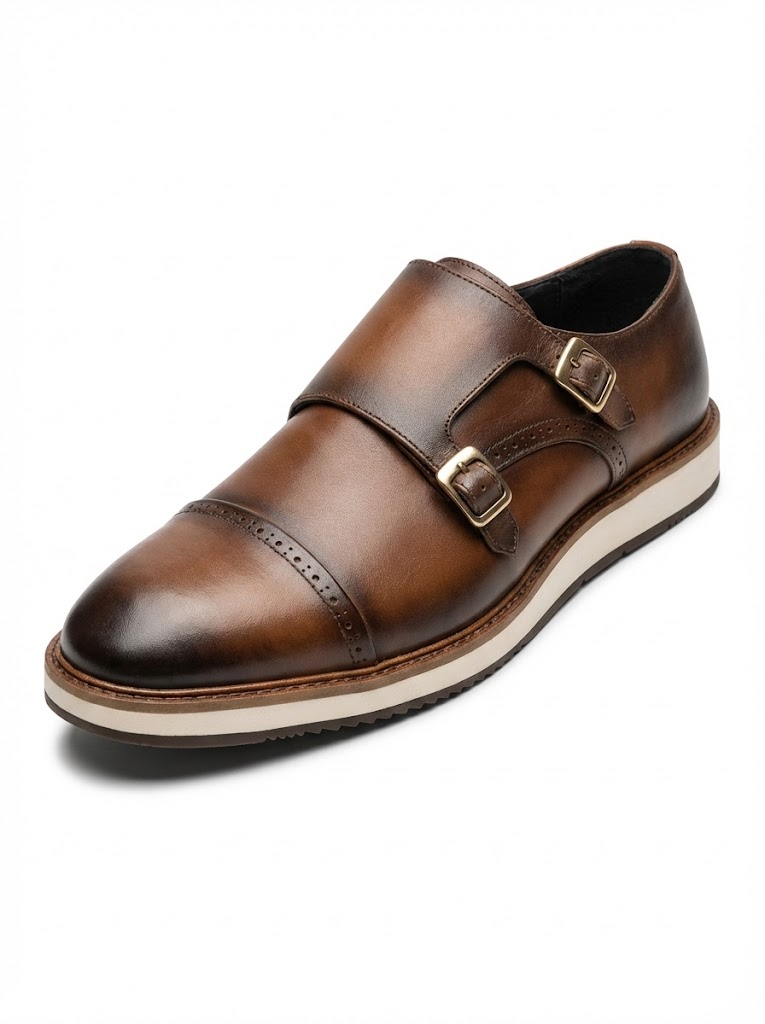 Zapato Elemento Uomo Piel Café - Image 3
