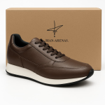 Zapato Casual Fabian Arenas Chocolate Liso Piel